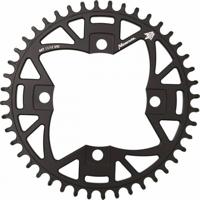 Buzaglo Miranda tandwiel 38t chain flow 3d bcd104 zwart - thumbnail