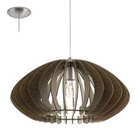 Eglo Hanglamp Cossano 2 50cm bruin 95261 - thumbnail