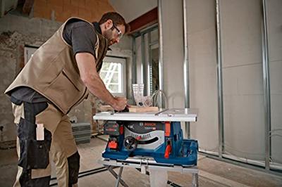 Bosch Blauw GTS 18V-216 | Accutafelcirkelzaag | BITURBO | Body | Zonder accu&apos;s & Laders | Met werktafel - 0601B44002