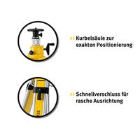 Stabila 18194 Wind-up statief Hoogte (max.)=220 cm - thumbnail