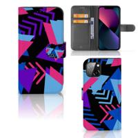 Apple iPhone 13 | Book Case | Funky Triangle - thumbnail