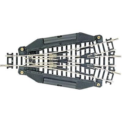 N Fleischmann rails (zonder ballastbed) 22247 Driewegwissel, Elektrisch 112.6 mm 15 ° 362.6 mm 1 stuk(s)