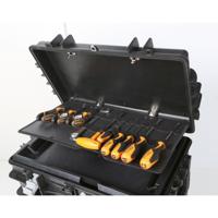 Beta 2114VU/M Mobiele gereedschapskoffer | vervaardigd uit polypropyleen | met 4 laden - 021141011 021141011 - thumbnail