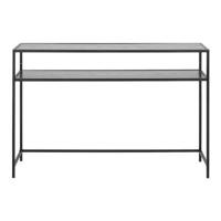 Bendt Sidetable 'Holger' Essen en metaal, 120cm, kleur Zwart - thumbnail