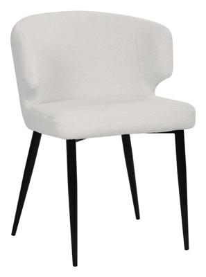 Artistiq Eetkamerstoel 'Dam' Teddy, kleur Wit