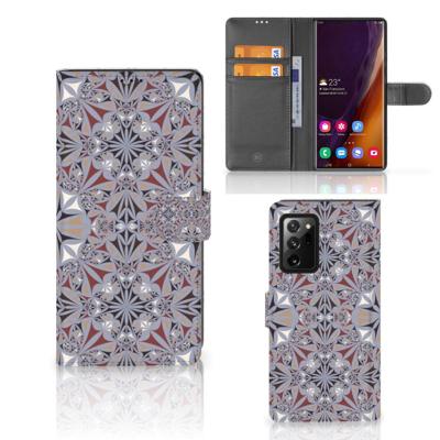 Samsung Galaxy Note20 Ultra | Bookcase | Flower Tiles