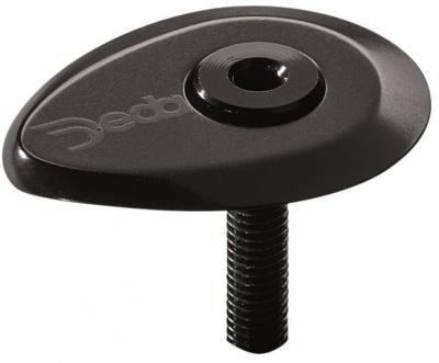 Deda topcap superzero voor 1 1/8", m6x35mm schr, zw.