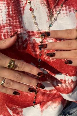 Blitsbee Nail Art | Lava Leopard