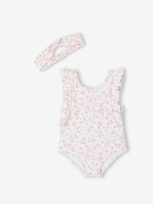 Babyset badpak en heupband ecru Babyset badpak en heupband ecru