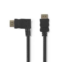 High Speed HDMI-kabel met Ethernet - HDMI-connector - HDMI-connector links haaks - 1,5 m - thumbnail