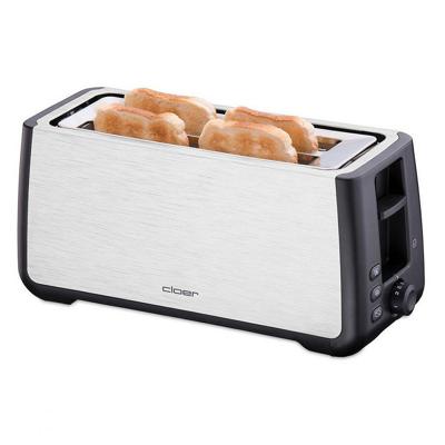 Cloer 3579 XXL Broodrooster 1800W RVS/Zwart Cloer 3579 XXL Broodrooster 1800W RVS/Zwart