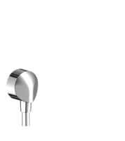 Muuraansluitbocht FixFit E HansGrohe Zonder Terugslagklep Chroom - thumbnail