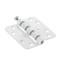 AXA Scharnier Smart Easyfix met ronde hoek 89x89x3 Wit - thumbnail