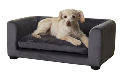 Enchanted hondenmand/sofa cookie donkergrijs 67,5x40,5x25,5 cm