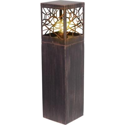 BRILLIANT - WHITNEY Buitenpaal - roestkleur - metaal/kunststof E27 1x52W