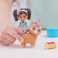 Gabby's Poppenhuis speelgoedfigurenset Gabby en Kiho de kittenhoorn - thumbnail