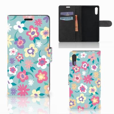 Sony Xperia XZ | Sony Xperia XZs Hoesje Flower Power Sony Xperia XZ | Sony Xperia XZs Hoesje Flower Power