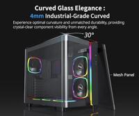 MONTECH KING 95 PRO Tempered Glass ARGB Midi-tower PC-behuizing Zwart - thumbnail