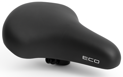 Edge Fietszadel city eco - zwart (op kaart)