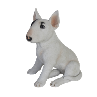 Esschert Design Bull Terrier Zittend tuinbeeld - thumbnail