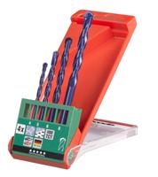 kwb 51300 Chroom-Molybdeen-staal Steen-spiraalboorset 4-delig 4 mm, 5 mm, 6 mm, 8 mm Cilinderschacht 4 stuk(s) - thumbnail