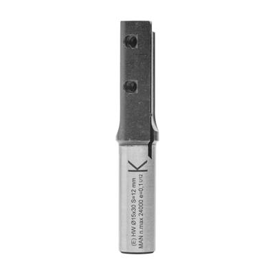 ENT Wisselmes groeffrees HM 15x30mm, Kolf 12mm - 7920085 - 7920085