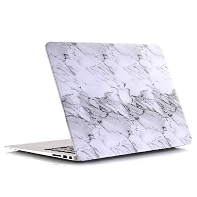 Lunso MacBook Air 13 inch (2018-2019) cover hoes - case - Marble Etta Lunso MacBook Air 13 inch (2018-2019) cover hoes - case - Marble Etta