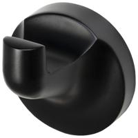 Handdoekhaak Haceka Aspen Enkel Mat Zwart Haceka - thumbnail