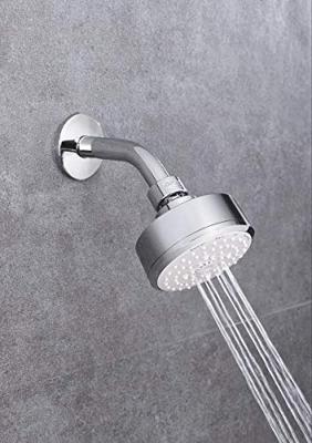 GROHE Tempesta Cosmopolitan 100 Hoofddouche - 10cm - 4 straalsoorten - wandmontage - chroom/wit 27869001