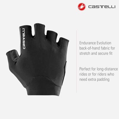 Castelli Endurance fietshandschoenen zwart heren XXL