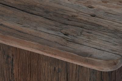 Hoofdtafel Home ESPRIT Bruin Hout 70 x 70 x 39 cm