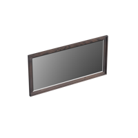 Spiegel Forzalaqua Reno 100x2x50 Cm Eiken Charcoal - thumbnail