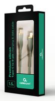 Kabel Lightning GEMBIRD CC-USB2S-CM8PM-1.5M-G Groen 1,5 m - thumbnail