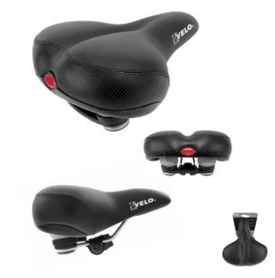 VELO Saddle "SAFETY" black