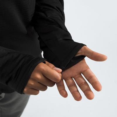 The North Face Hike Midlayer FZ Fleece Kinderen TNF Black M