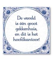Paperdreams tegel - gekkenhuis - thumbnail