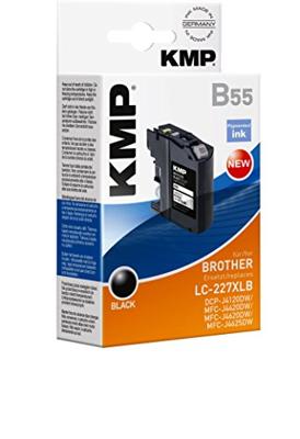 KMP Inktcartridge vervangt Brother LC-227XLBK Compatibel Zwart B55 1531,4001