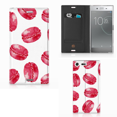 Sony Xperia XZ Premium Flip Style Cover Pink Macarons Sony Xperia XZ Premium Flip Style Cover Pink Macarons