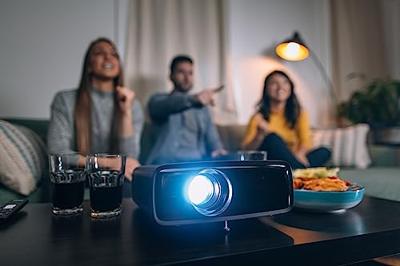 Philips NeoPix 530, vaste videoprojector, True Full HD 1080p, scherm 25,4 cm (100 inch), hoog contrast, HDMI, USB-C en USB A, stille ventilator, krachtig audiosysteem 2.1, zwart