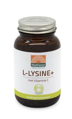 Mattisson HealthStyle L-Lysine+ met Vitamine C Capsules Mattisson HealthStyle L-Lysine+ met Vitamine C Capsules