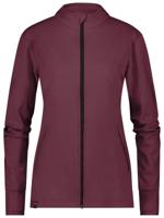 Poederbaas Arctic Sports Tech Jacket Dames Bordeaux-S - thumbnail