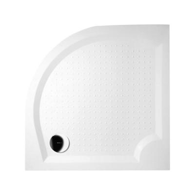 Douchebak Gegoten Marmer Sapho Viva 90x90x4 cm Kwartrond Wit Douchebak Gegoten Marmer Sapho Viva 90x90x4 cm Kwartrond Wit