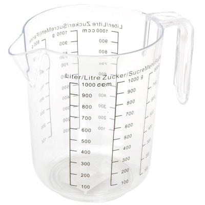 Basic Transparante maatbeker 1l