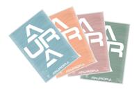 Cursusblok Aurora A4 ruit 5x5mm 2-gaats 200 pagina&apos;s 70gr - thumbnail