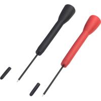 VOLTCRAFT MSS-101 Probe-set Bus 2 mm Zwart, Rood 1 set(s) tot 60 V - thumbnail