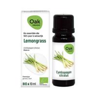 Oak Organic Essential Oils Lemongrass 10ml - thumbnail