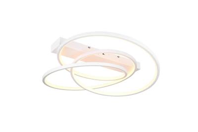 Trio Slaapkamer plafondlampDarvin wit - 65cm - 649110131