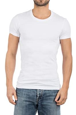 Alan Red James T-Shirt White (6660) Two Pack
