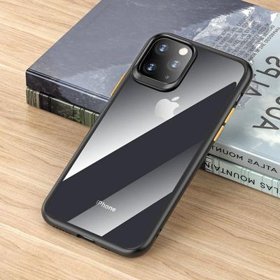 ROCK Guard Pro-serie schokbestendig TPU + PC beschermende case voor iPhone 11 Pro Max (zwart)
