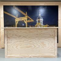 Bar Leiden - Naturel / balie / toonbank - thumbnail